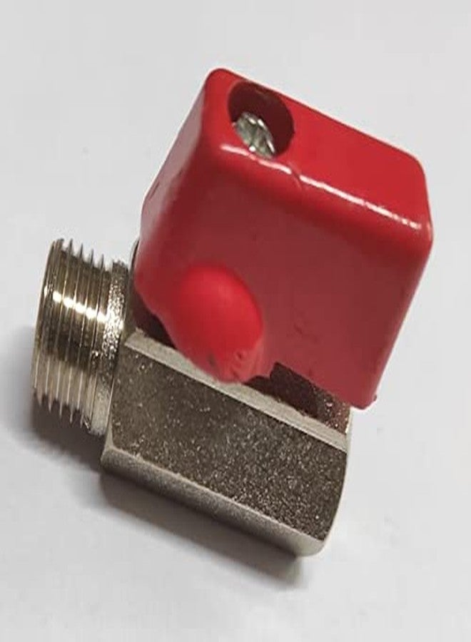DLEIN 1/4"Thread Brass Ball Valve Air Compressor Hose Fitting valve (Male & Female) material sufficient thread length & wall thickness failure free useful product Air Compressor Thread Ball Valve 1pc - Image 5